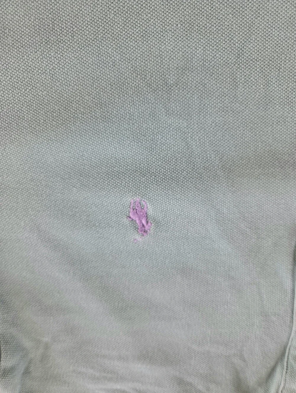 Ralph Lauren Light Mint Polo Shirt with Embroidered Pony Preppy Classic Summer